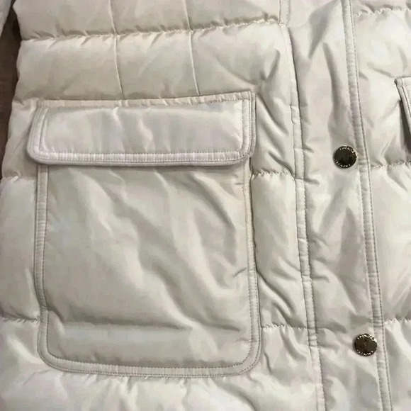 NWT Laundry ivory colored coat size medium - Picture 6 of 9
